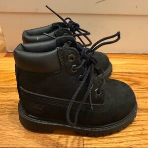 Timberland Kids Black Snow Boots